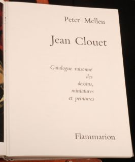 1971 Art Jean Clouet by Peter Mellen Illus First Ed