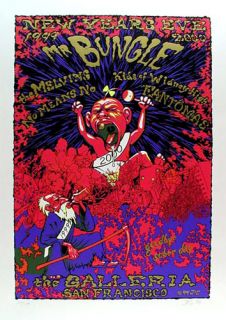 John Seabury Mr Bungle Melvins New Years Eve Poster