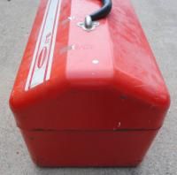 Vintage Simonsen Tacklebox Tackle Box Metal Toolbox Tool Box Rally