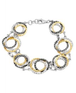 14k Gold Bracelet, Multistone Link Bracelet   FINE JEWELRY   Jewelry