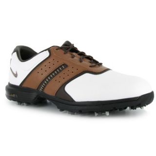 Mens Nike Air Tour Saddle Golf Shoes 418535 172 White Bronze Brown