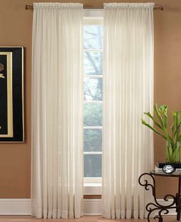 Rod Pocket 51 x 63 Panel   Sheer Curtains   for the home