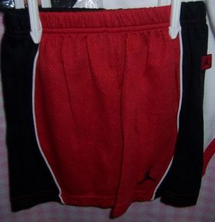 Boys Michael Jordan 3 PC Onesie Shorts Set Sz 18 MO