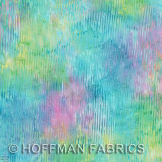 Hoffman Bali Batiks Handpaints Linear Texture Pastel Stripe Cotton