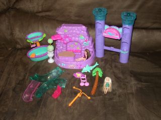 Polly Pocket Lagoon Dolphins Water Lot