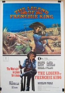 1971 THE LEGEND OF FRENCHIE KING Orig Movie Poster BRIGITTE BARDOT C