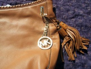 Michael Kors Handbag Bennet Luggage Leather Large Shoulder Hobo Brown