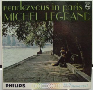 Michel Legrand Rendezvous in Paris LP VG PHM 200 045 Vinyl Record