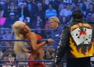 MARYSE OUELLET DIRECT MY RING OUTFIT WORN IN MATCH VS MICHELLE McCOOL