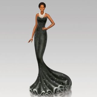 Midnight Magnificence Michelle Obama Figurine Bradford Exchange