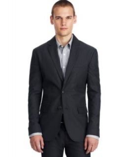 Kenneth Cole Reaction Sport Coat, Two Button Flap Pocket Blazer   Mens