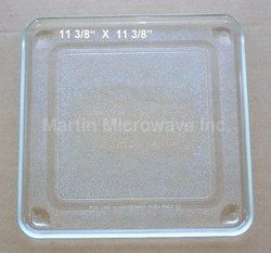 Used Microwave Oven Glass Plate Tray 11 1 2 x 11 1 2 