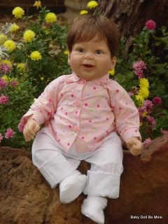 New Lee Middleton Reva Schick Doll Babys First Smile 19 Inches