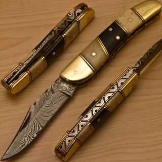 THIS KNIFE IS A BEAUTIFUL ELEGANT WORK OF ART.100% HAND MADE MICHELLE