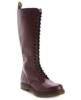 Dr. Martens Womens Shoes, 1B60 20 Eye Zip Boots   Shoes