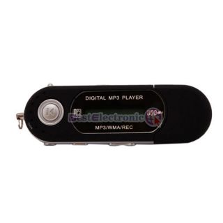 4GB USB  WMA Music Player FM Radio Voice Recorder BL