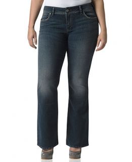 Silver Jeans Plus Size Jeans, Suki Curvy Fit Bootcut, Medium Wash