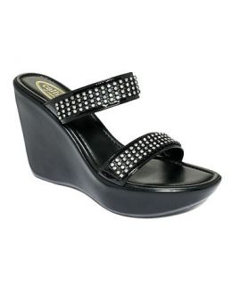 Callisto Shoes, Snazzy Platform Wedge Sandals   Shoes