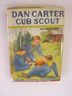 Mildred Wirt Dan Carter Cub Scout Cupples and Leon C 1949 HC DJ