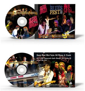 Ronnie Wood Mick Taylor Bill Wyman BLUESFEST2012 2CD Rolling Stones