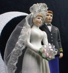 Navy Marine Sailor Army Wedding Cake Topper Top Uniform Soldier