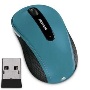 Microsoft Wireless Mobile Mouse 4000 Blue USB D5D 00027