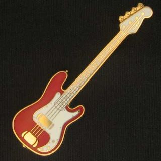 Detailed Mini Fender Precision Bass Guitar Pin RDWT