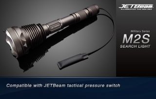 JETBeam M2S SST50 Military Flashlight Torch 1000 Lumens