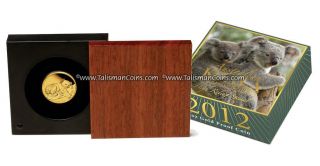 Australia 2009 2010 2011 2012 Koala 1 25 oz Gold Discount 4 Pack Proof