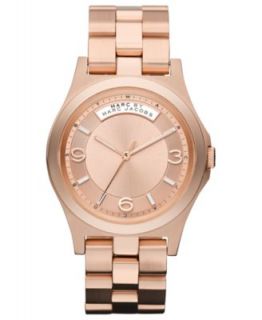 Marc by Marc Jacobs Watch, Womens Rose Gold Tone Stainless Steel