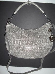 368 Michael Kors Webster Medium Convertible Shoulder Bag Nickel Gift