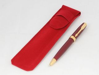 Parker Sonnet Mini Red Gold Ballpoint Pen Free Case