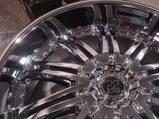 22 inch Tis Ford Expedition F150 Lincoln Navigator Rims