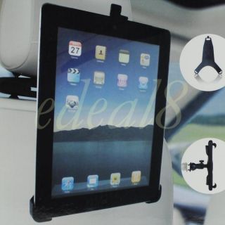 Car Seat Back Headrest Mount Holder Cradle for iPad 2