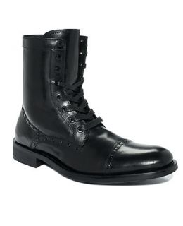 Kenneth Cole Boots, Sharpen Your Mind Stud Lace Boots   Mens Shoes
