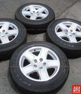 17 USED RIMS & TIRES OEM DODGE CHARGER MAGNUM RIMS & GOODYEAR TIRE