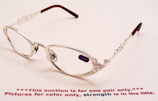 Rita Fancy Rim Designer Reading Glasses 2 50 R327