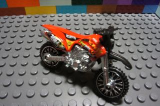 Wheels HW450F Motorcycle motorbike Motocross Diecast Bike HW Stunt 97