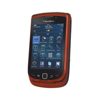 Blackberry TORCH 9800 Red QWERTY Touchscreen RIM BB PDA Smart Phone