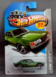 Hot Wheels 2013 Release 70 Toyota Celica Hard to Find