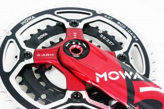 MOWA Five MTB Triple Crank Set 3X9SPEED 44 33 22T 170mm 943G Red Color