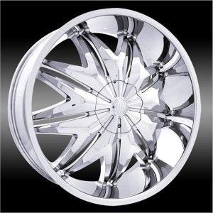 20 inch Krystal Chrome Wheels Rims 5x110 40