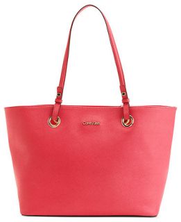 Calvin Klein Handbag, Key Item Saffiano Leather Tote   Handbags