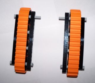 Lego Technic Tank Track Treads Mindstorms Wheels Orange