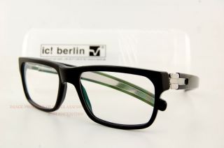 New ic! berlin Eyeglasses Frames Model nameless 12 Color obsidian