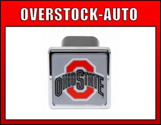 Pilot 2 College Trailer Hitch Cover Ohio State Buckeyes NCAA Logo