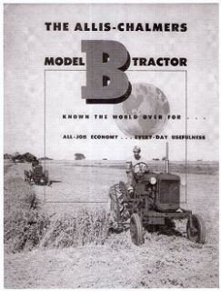 This is the TL 1124 5403 Sales Brochure for your Allis Chalmers Model
