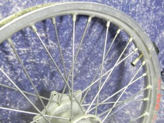 KTM 520 SX Wheel Rim Excel Silver Set 450 EXC 2001 Dirt Bike Parts