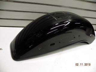 Black Rear Fender Harley Deuce FXSTD Custom Wide Tire Motorcycle 9 1 2