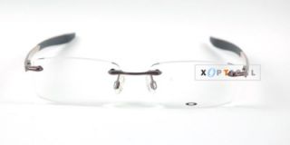 Titanium Oakley Frame Evade Eyeglasses Polished Brown New